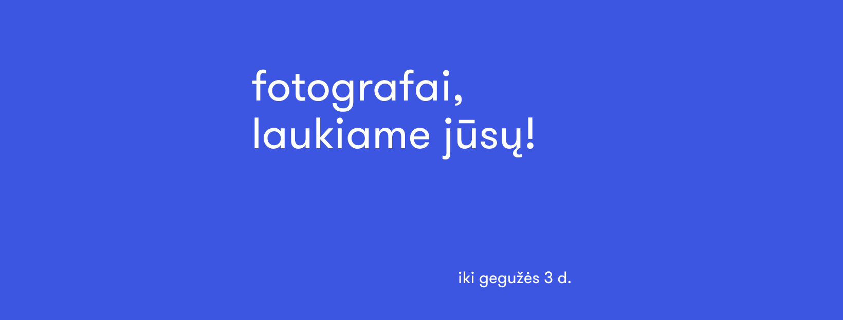 Kviečiame į komandą fotografus-savanorius